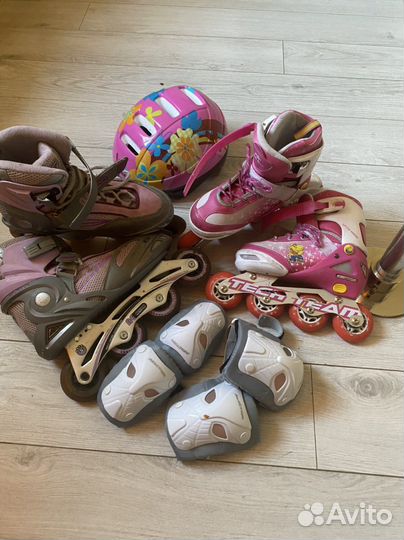 Ролики шлем защита