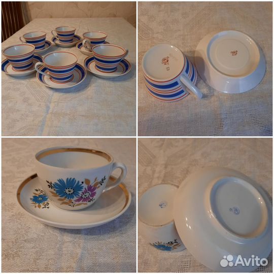 Фарфоровая посуда времен СССР