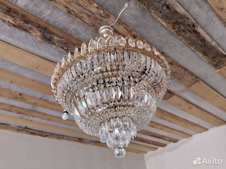 Люстра хрустальная