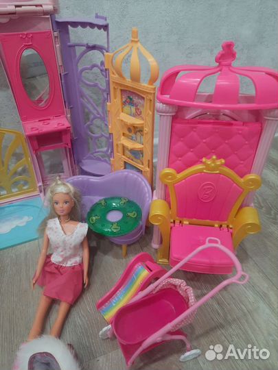 Замок для барби с аксессуарами