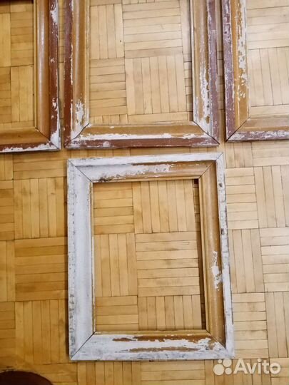 Советские деревянные рамки. Лот 1