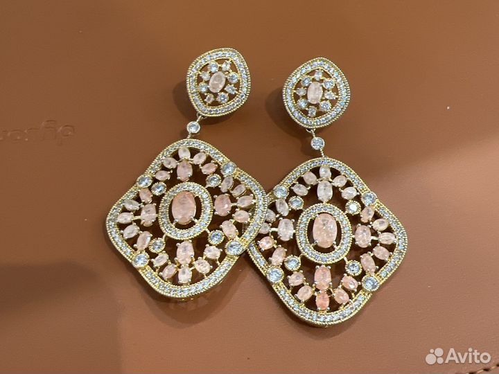 Серьги серебро