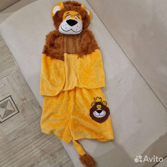 Новогодний детский костюм львенка
