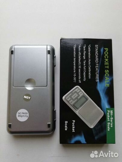 Весы ювелирные до 500гр, шаг 0,01 грамма, Новые