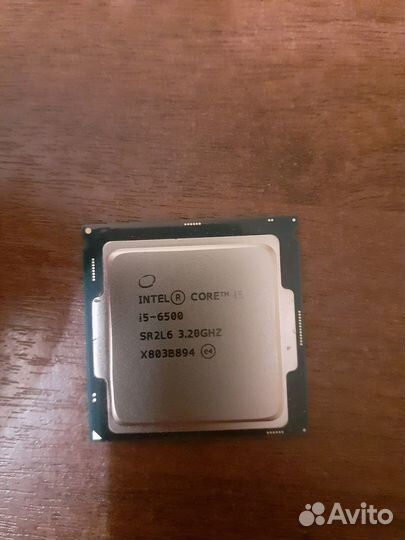 Процессор intel i5 6500