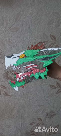 Бумажные драконы на руку