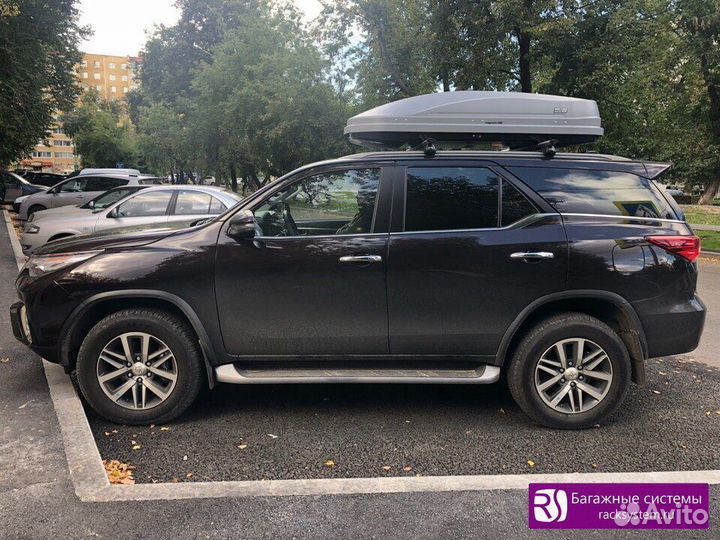 Автобокс Магнум 390 серый карбон