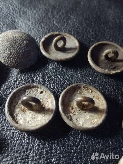 Пуговицы номерные