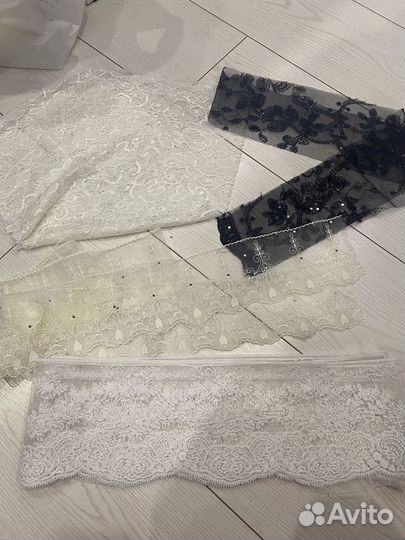 Кружево для творчества и шитья