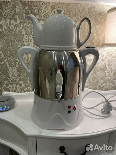 Самовар электрический с чайником или обмен