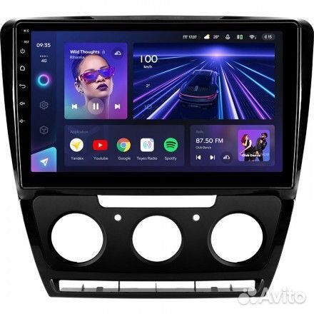 Штатные авто магнитола для Skoda Anroid GPS тэйс
