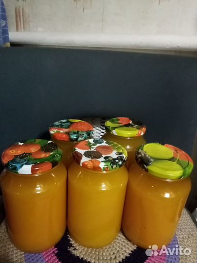 Тыквенный сок, с мякоть натуральный