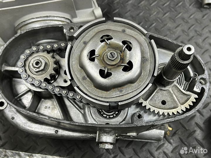 Двигатель зид Сова с поршнем yamaha dt 175 ремонт