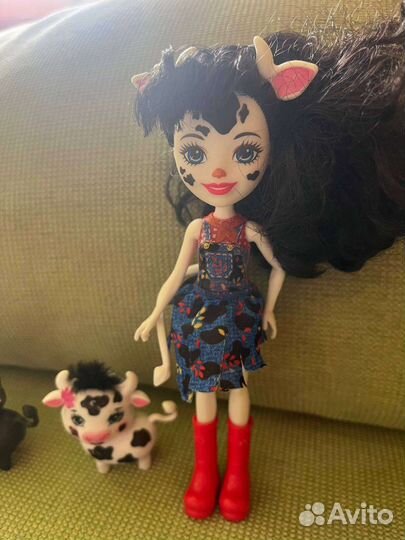 Кукла Cambrie Cow, Ricotta & 2 теленка