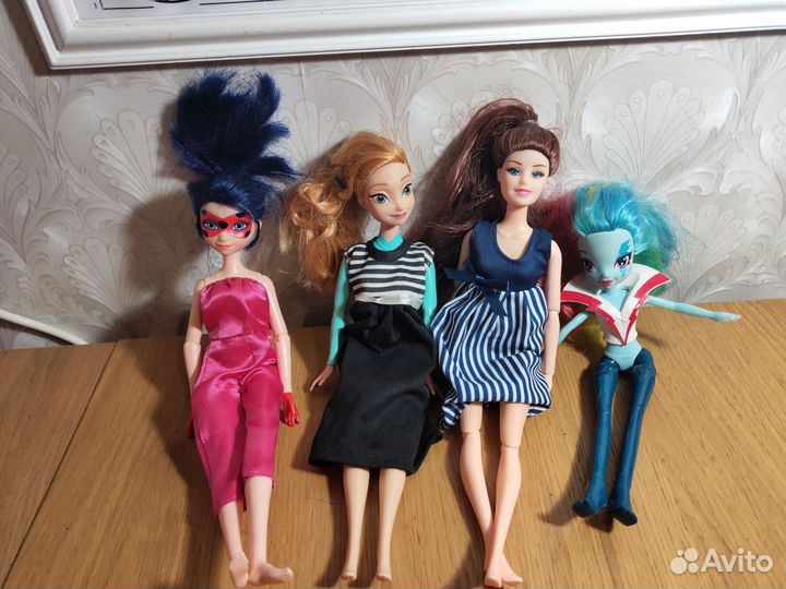 Куклы Барби леди баг глэм рок фигуристка