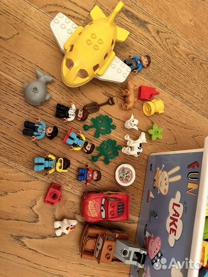 Lego duplo полный контейнер