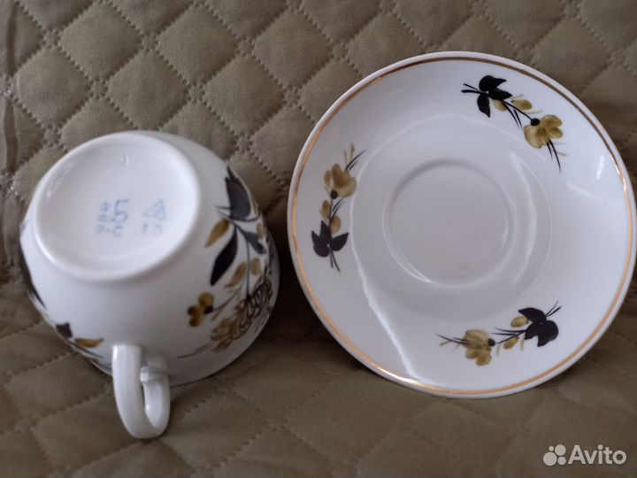 Редкие чайные сервизы Барановка, 60е годы