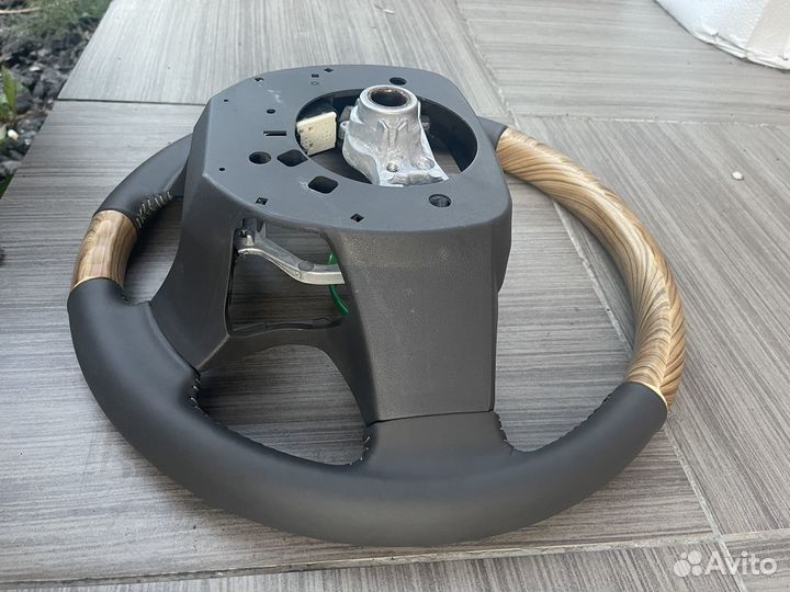 Оригинальный бежевый руль для Prado 150