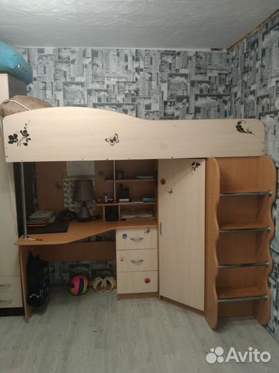 Кровать-чердак