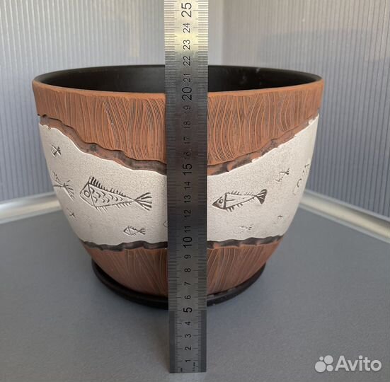 Горшки керамические для цветов, кашпо керамика