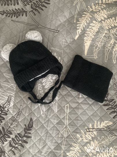 Зимняя шапка и снуд
