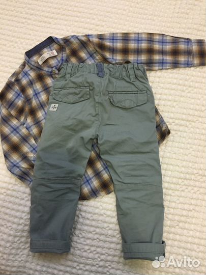 Брюки next, рубашка Zara