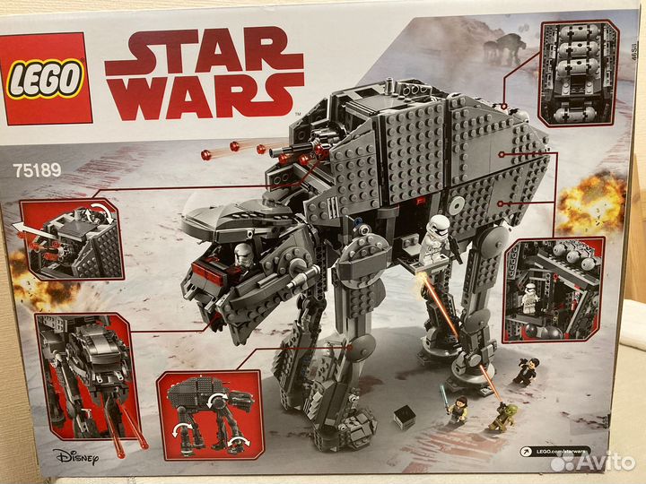 Конструктор lego Star Wars 75189 Штурмовой шагоход