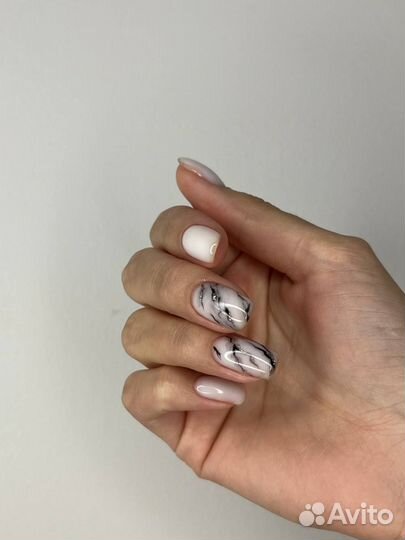 Маникюр, гель лак, наращивание