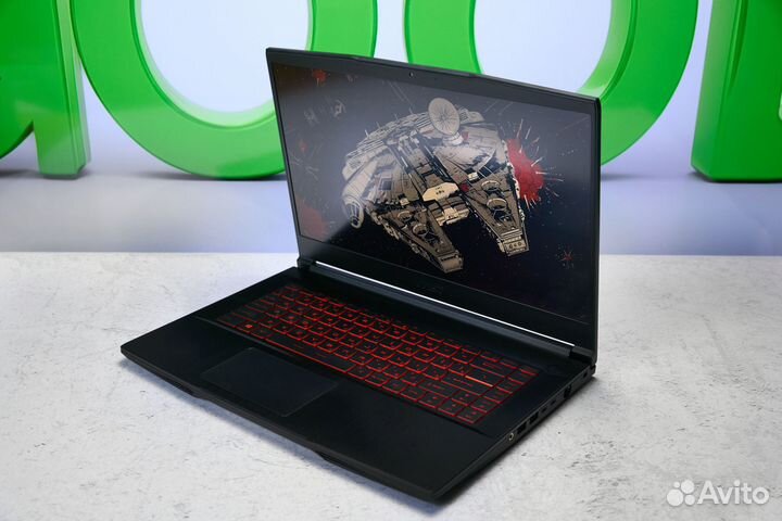 Ноутбук MSI Thin для игр / RTX 3060 / Core i5