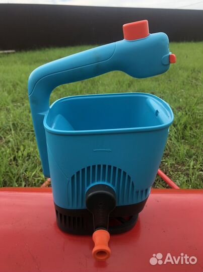 Каток газонный и сеялка Gardena