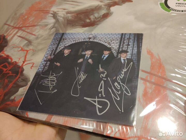 Blind Guardian The God Machine винил подписанный