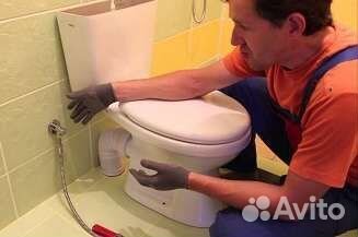 Ремонт унитаза, смесителя, монтаж водонагревателя