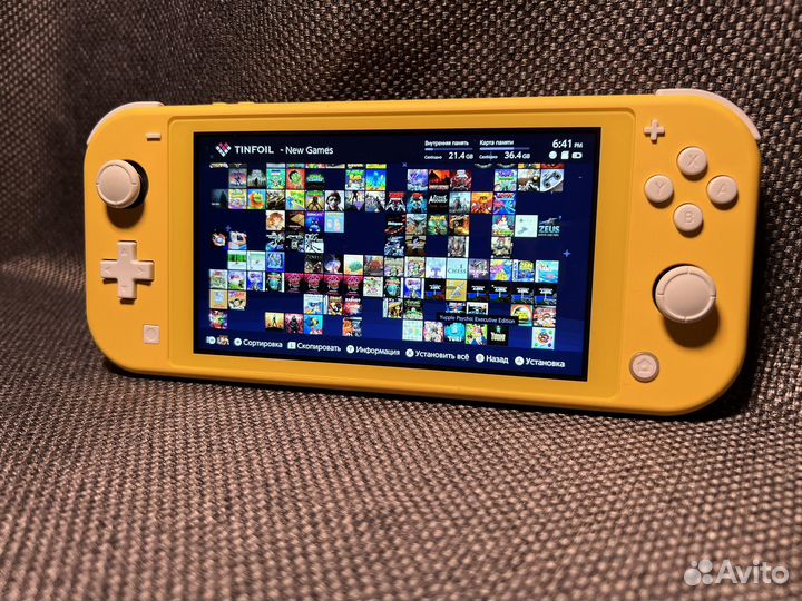 Nintendo Switch Lite (Прошита) + 1000 Игр