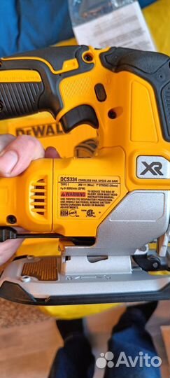 Бесщёточный лобзик dewalt 20.0 В XR DCS334B