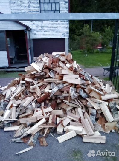 Дрова колотые