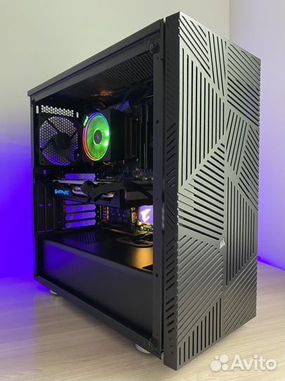 Игровой пк Ryzen 7+ AMD Radeon RX 570 8gb