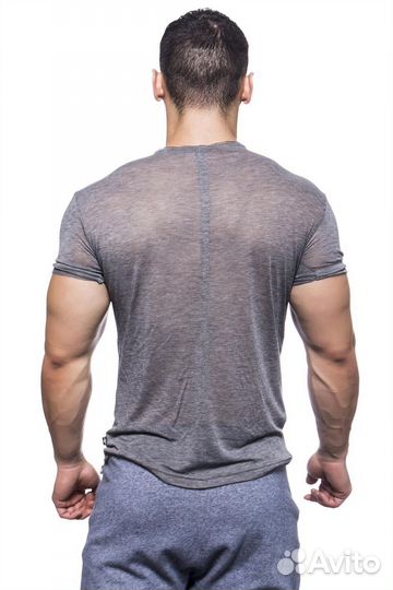 Футболка Andrew Christian Army Tee Elite - Grey ML