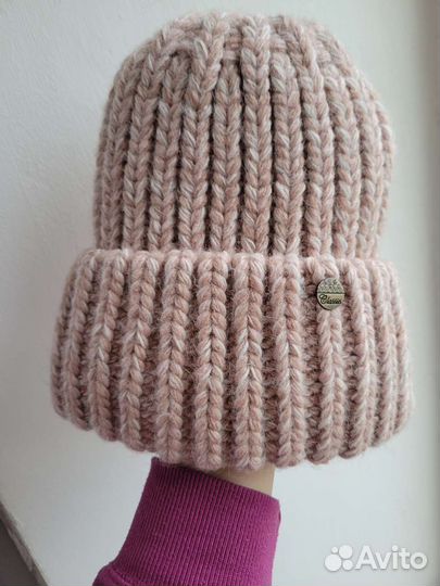 Шапка зимняя женская утепленная