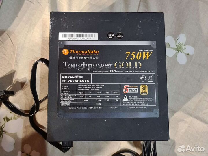 Блок питания для пк 750w