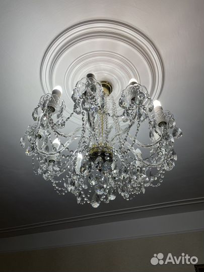 Люстра хрустальная