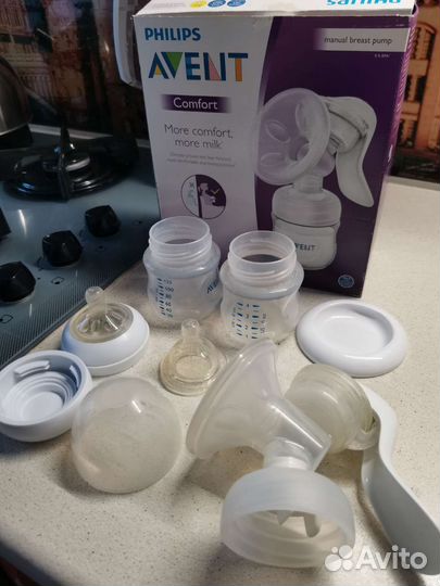 Молокоотсос avent ручной набор