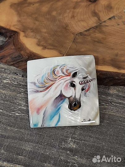 Кабошон перламутровый 