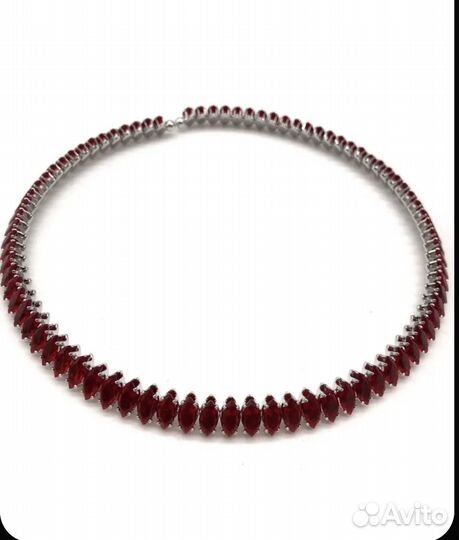 Колье чокер из циркона