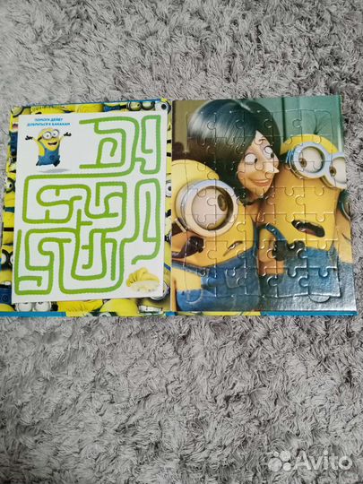 Книга пазл Миньоны