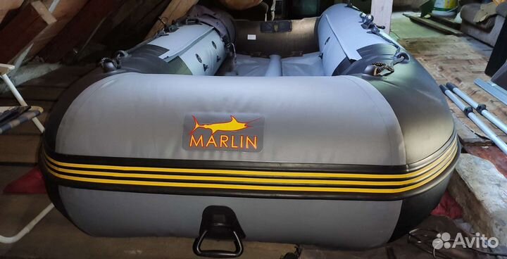 Лодка Marlin 340 с мотором Jet Marine 5 л/с