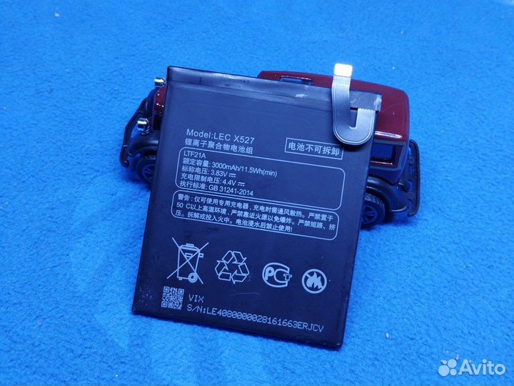 LeEco Le 2. Аккумулятор LEC X527. Новый. Оригинал