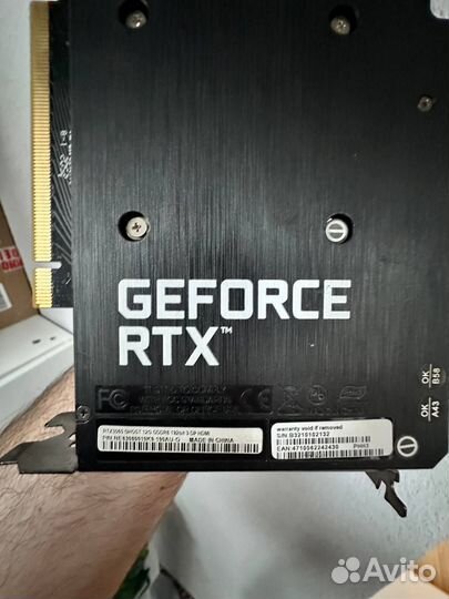 Видеокарта Gainward GeForce RTX3060 Ghost