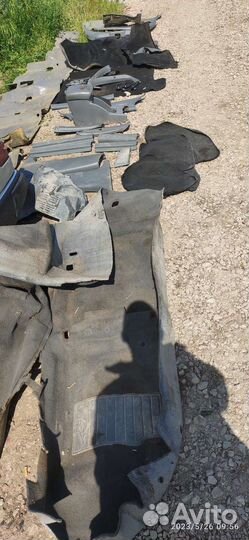 Пластик обшивка салона Шевроле Лачетти хэтчбек