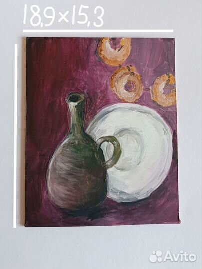 Картина гуашью 