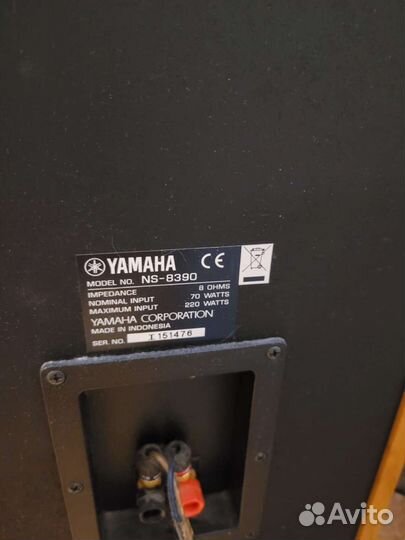 Ресивер JVC, колонки Yamaha